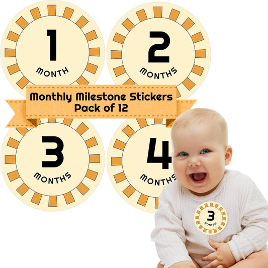 Monthly Milestone Stickers